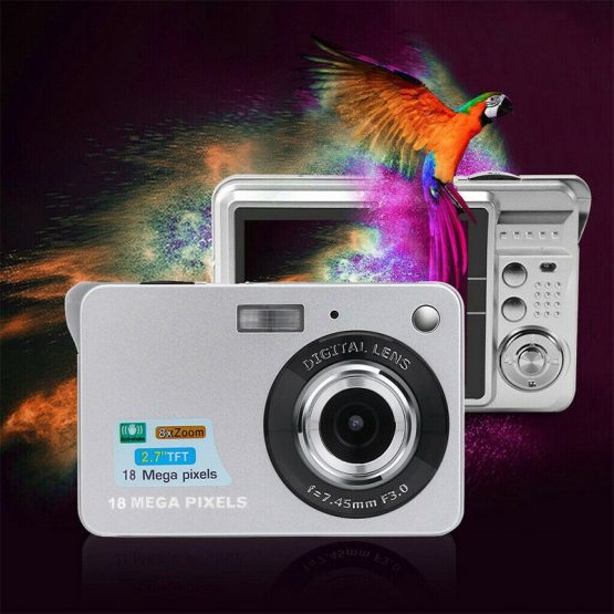 2.7Inch TFT LCD HD Screen Digital Camera Anti-Shake Face Detection Camcorder UY8