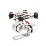 HAKRC 2-Axis CNC Metal Brushless BGC2.2 PTZ Control Panel Gimbal Stabilizer for RC Drone Camera Gopro3 DJI Phantom
