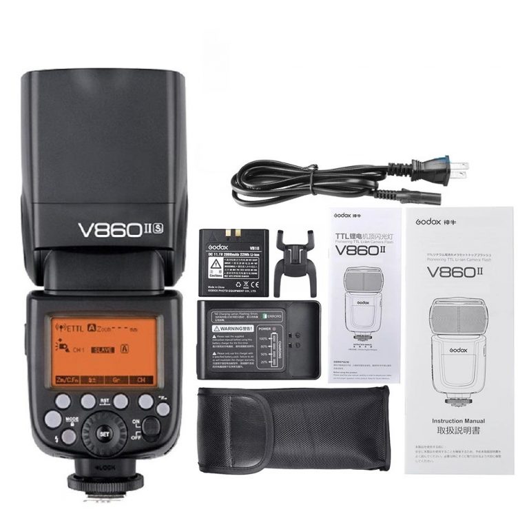 GN60 Speedlite Flash 2.4G Li-ion Battery For Sony A7 A7R