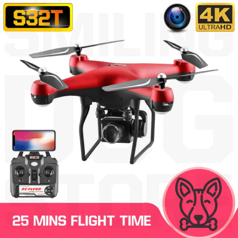 Drone 4K HD ESC Wide Angle Camera WIFI FPV Altitude Holding Selfie