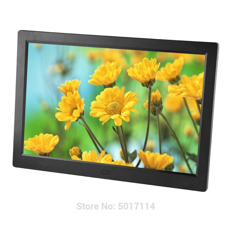 12 Inch LED Backlight HD 1280*800 Full Function Digital Photo Frame