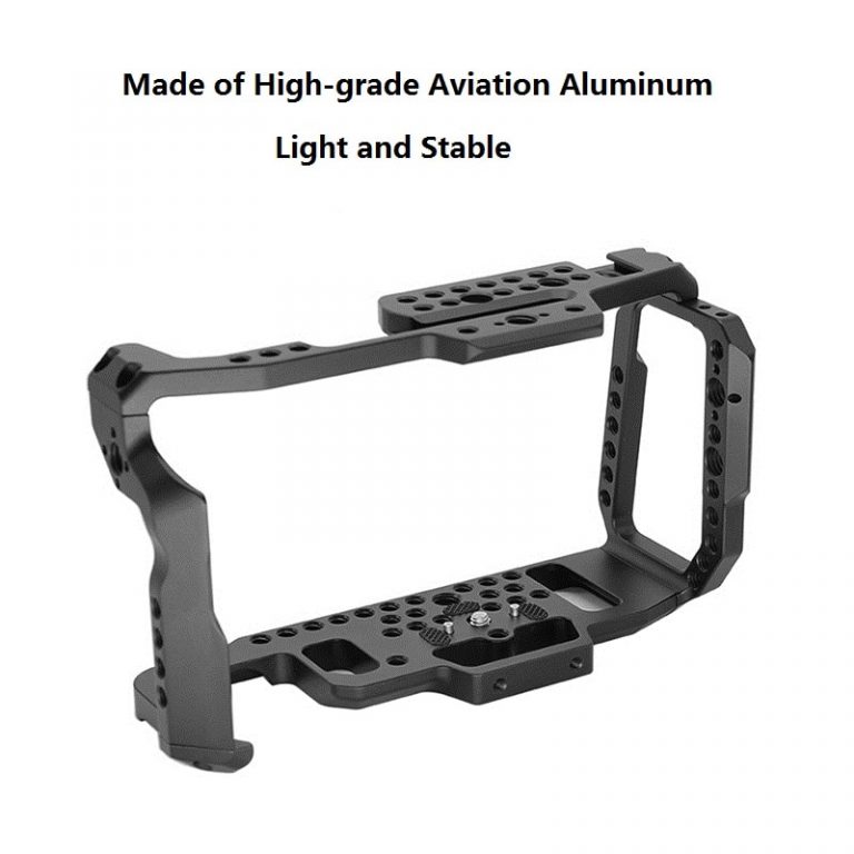 For BMPCC 4 K 6 K Camera Cage Video Film Movie Cage Quick Release Plate For Blackmagic Pocket Cinema Camera 4K/6K BMPCC 4K 6K 3 4 K 6 K Camera Cage Video Film Movie Cage Quick Release