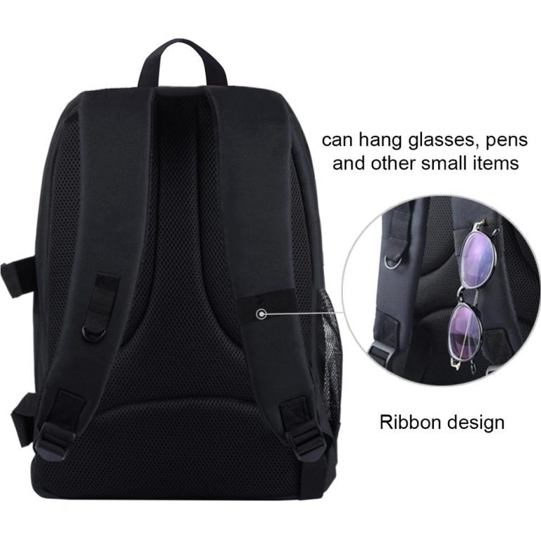 Backpack Waterproof Shockproof Bag with Rain Cover for DSLR