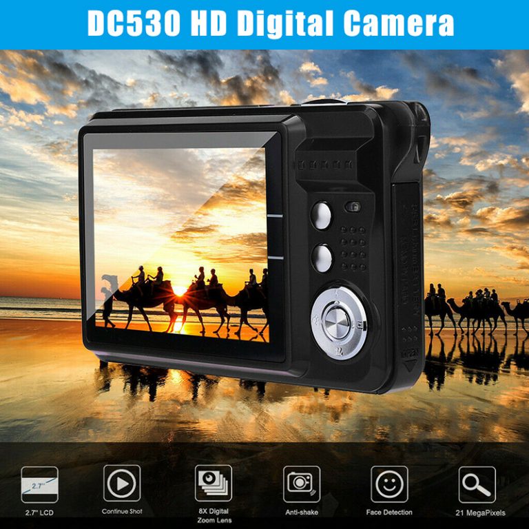LCD HD Screen Digital Camera Anti-Shake Face Detection