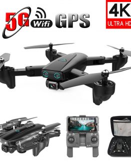 S167 Foldable Drone GPS with Camera 4K 5G WIFI FPV Drone Way-point Flying Remote Control Toy RC Quadcopter Helicopter Toys