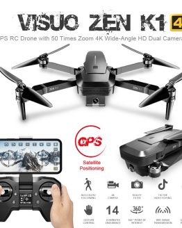Visuo ZEN K1 GPS RC Drone with 4K HD Dual Camera Gesture Control 5G Wifi FPV Brushless Motor Flight 28mins Dron VS F11 B4W SG906