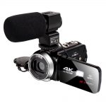 Real WIFI 4K-48MP Video Camera 18X Digital Zoom Recorder Camcorder Touch Screen Vlogging Camera For Youbute With Mic