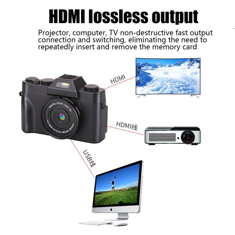 4K KOMERY Vlog Youtuber Camcorder 3000W 16X Super Definition