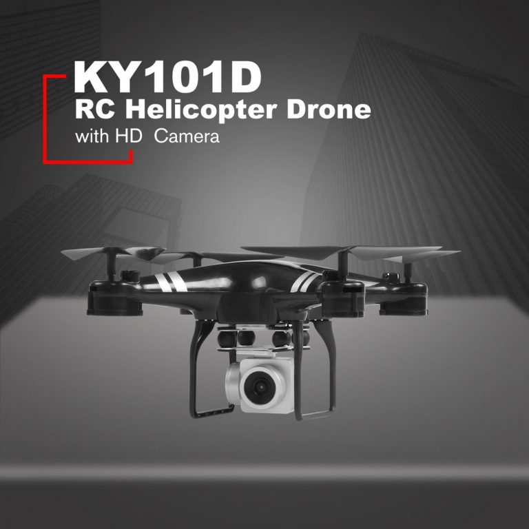 KY101D RC Helicopter Drone with HD WIFI FPV 4K 16MP Camera