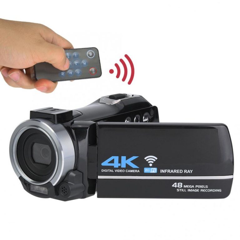 270 Degree Rotation 3 Inch IPS Screen 4K 48MP HD Digital DV Camera
