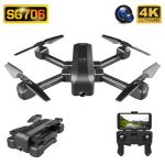 SG706 Drone 4K HD Wide Angle Dual Camera WIFI FPV Foldable Optical Flow Selfie Drones Professional 15Min Follow Me RC Quadcopter