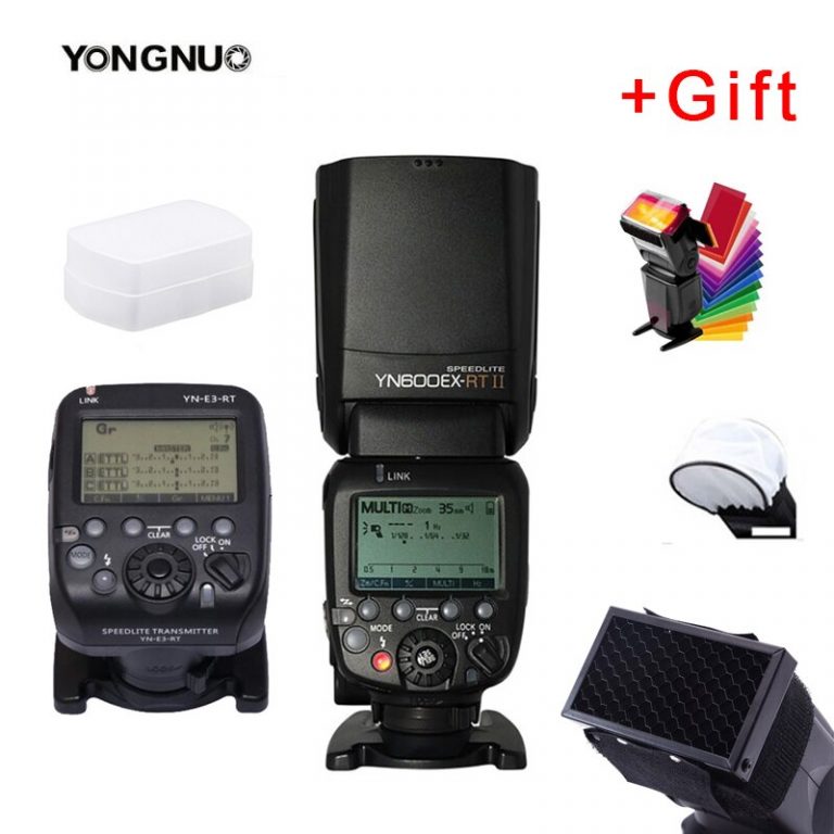 YONGNUO YN600EX-RT II YN600EX RT with YN-E3-RT For Canon 6d 60d 550d 650d DSLR Cameras HSS TTL Flash Speedlite Flash Controller