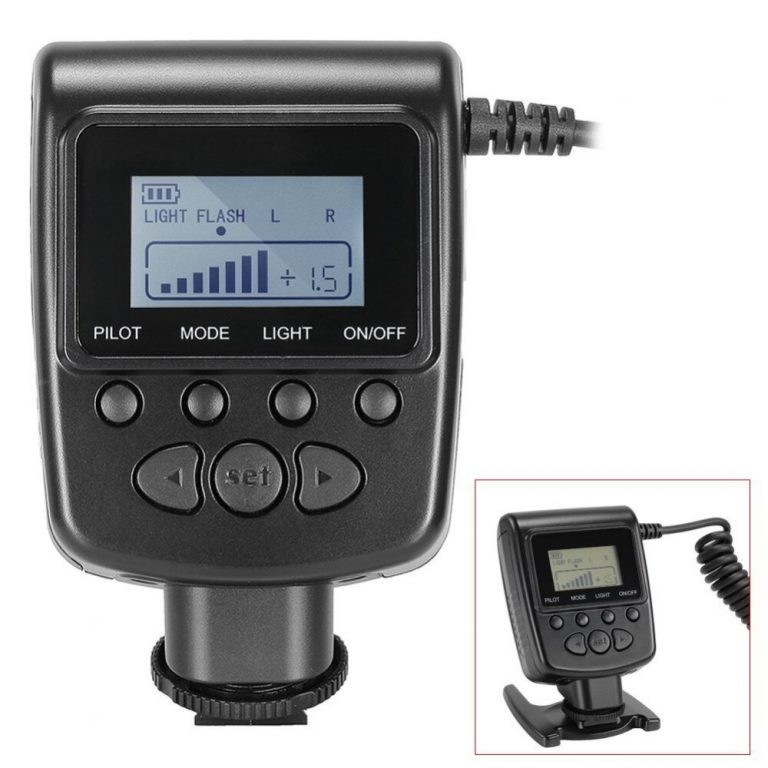 Ring Flash Bundle with 8 Adapter Ring for Canon Nikon