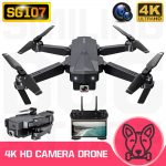 RC Quadcopter SG107 Drone 4K HD Camera WIFI FPV Altitude Holding Foldable Selfie Drones VS XS816 SG106 SG706 KY606D E68 SG901