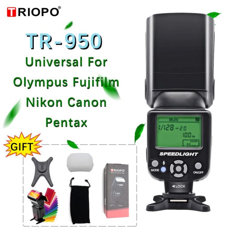 Triopo TR-950 Universal Flash Speedlite: The Key to Stunning Photography in Any Light 💡📸