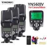 yongnuo YN560 IV YN560IV 2.4G Wireless Master&Group flash Speedlite + YN560TX For Nikon Canon Pentax Olympus Pentax DSLR Camera