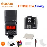 Godox Mini Speedlite TT350S Camera Flash TTL HSS GN36 + X1T-S Transmitter for Sony Mirrorless DSLR Camera A7 A6000 A6500 A7RII