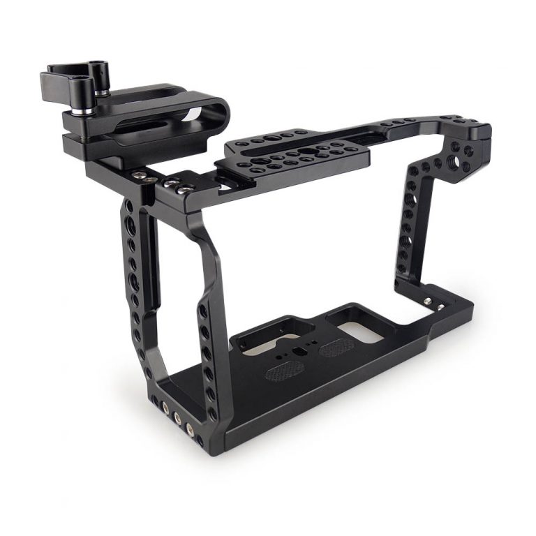 MAGICRIG BMPCC 4K Cage Video Camera Cage with T5 SSD Card Clamp for Blackmagic Pocket Cinema Camera BMPCC 4K /BMPCC 6K 4 MAGICRIG BMPCC 4K Cage Video Camera Cage with T5 SSD Card