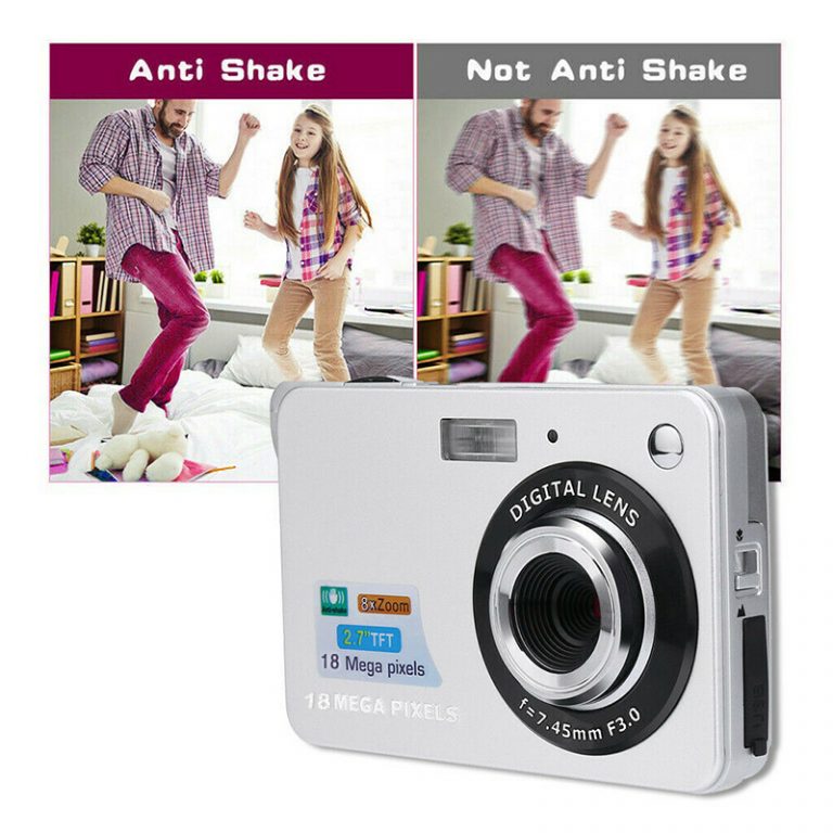 HD Screen Digital Camera Anti-Shake Face Detection