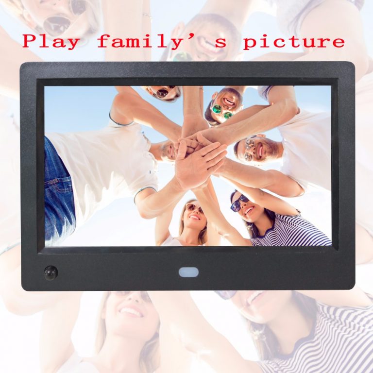 Motion sensor body sensor usb photo frame auto play picture video hd resolution photo display screen digital photo frame 7 inch 2 Motion sensor body sensor usb photo frame