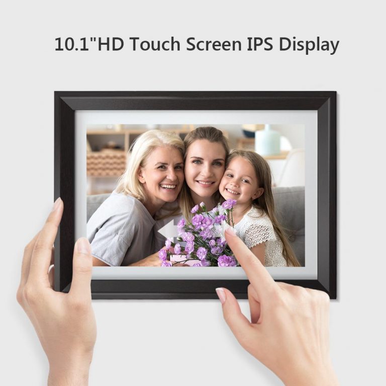 Dragon Touch Digital Photo Frame Classic10 WiFi 10 inch LED IPS Touch Screen HD Display Picture Frame Share Photos via App Email Dragon Touch Digital Photo Frame Classic10 WiFi 10 inch LED IPS Touch Screen HD Display Picture Frame Share Photos via App Email