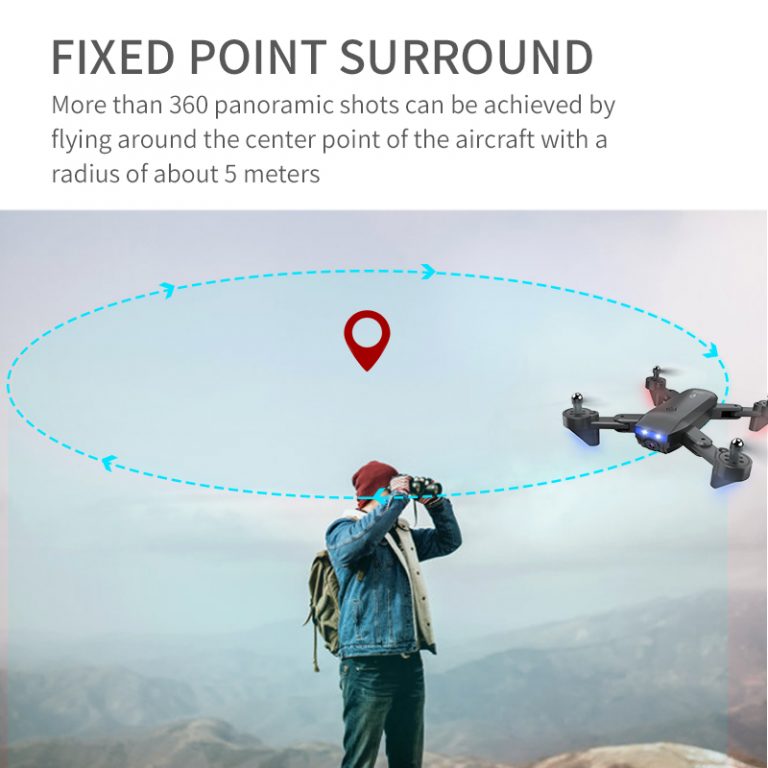Double GPS Drone with 4K 1080P HD Dual Camera FPV Wifi