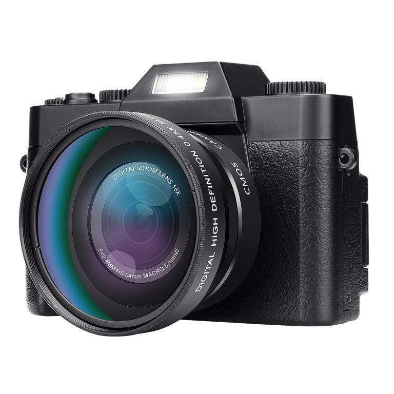 KOMERY 4K Digital Camera with Flip Screen β Perfect for WiFi Selfies and HD Video Recording πΈβ¨ KOMERY Professional Digital Camera with flip screen, wide-angle lens, and WiFi support, perfect for 4K video recording and vlogging