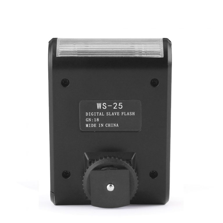 MAMEN WS-25 Mini Camera Flash Speedlite - Portable Studio Flash for Canon, Nikon, and Sony DSLR Cameras