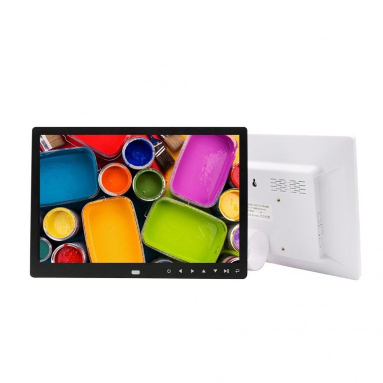 12" HD Digital Photo Frame Picture Mult-Media Player Electronic Picture Frame Calendar Remote Control Alarm Clock For Gift 3 12" HD Digital Photo Frame Picture Multi-Media Player