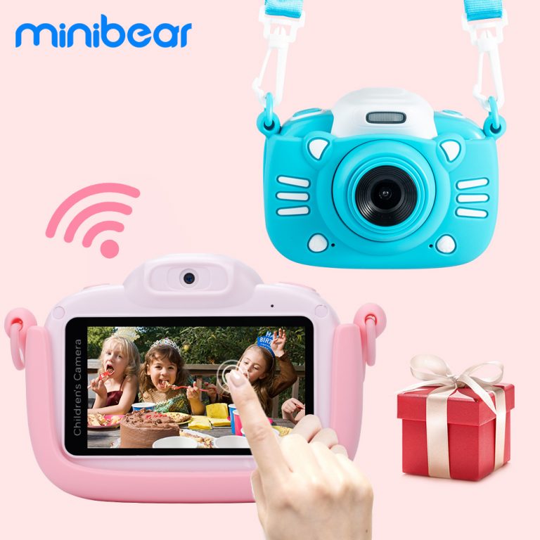 Minibear Kids Camera 3 inch Touch Screen Children Digital Camera Gift For Kids Boys Girls 4K HD Video Camcorder Camera Toy Gift 1 Minibear Kids 4K HD Video Camera β Perfect Gift for Young Creators! π₯β¨