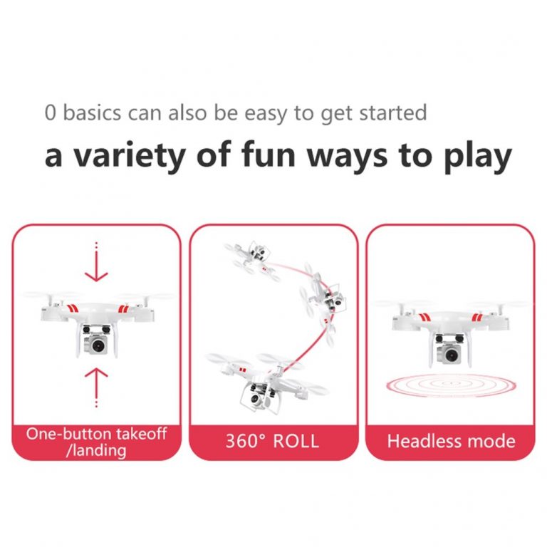 KY101D Drone 4K RC Helicopter with HD WIFI FPV 16MP Camera