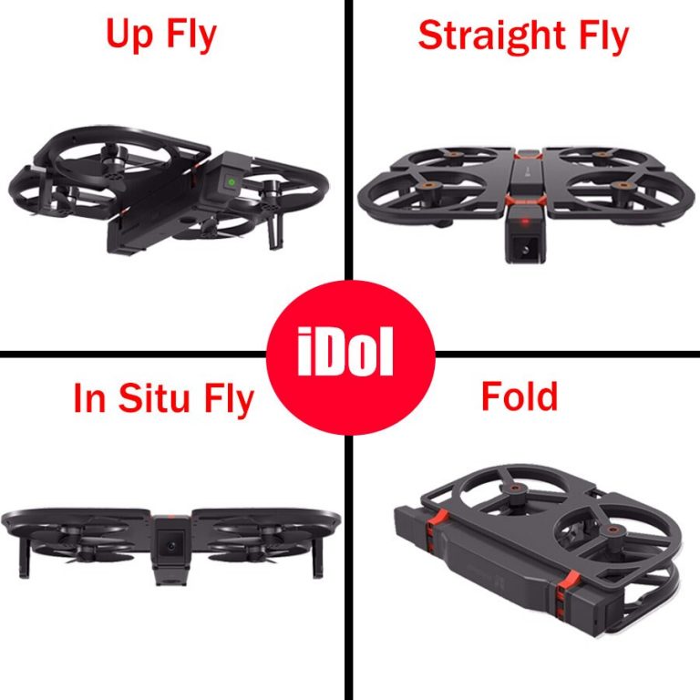 Funsnap iDol FPV RC Drone 4K GPS Quadrupter Professional Drone Camera HD 1080P AI Gesture For Xiaomi Youpin 4K Camera Drones 2 Funsnap iDol FPV RC Drone with 4K Camera and GPS for Aerial Photography