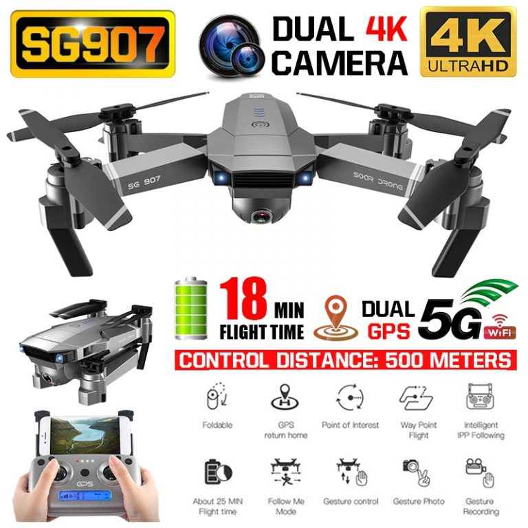 Drone 4k Camera X50 ZOOM Wide Anti-shake 5G WIFI