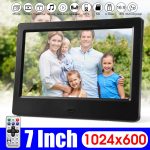 7 inch Screen Digital Photo Frames HD LED Backlight 1024*600