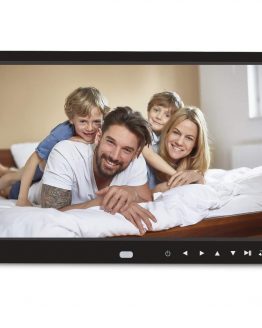 1080P HD Digital Photo Frame Remote Control Support 32G SD USB for Pictures Videos Digital Photo Frame