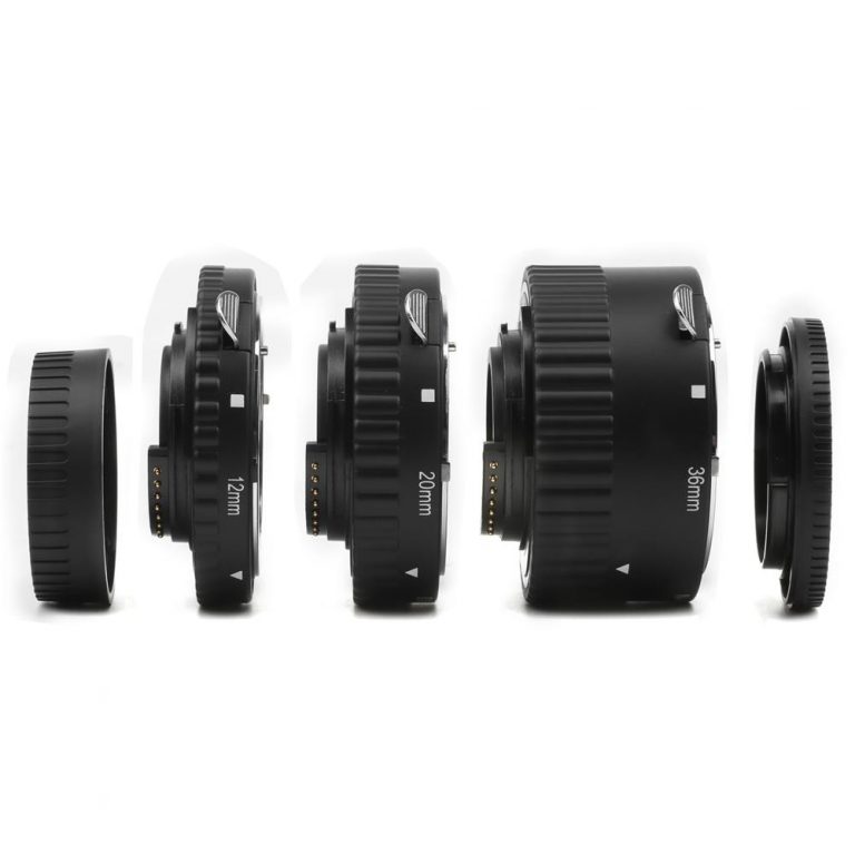 Extension Tube MK-N-AF1-B Lightweight Design with DSLR