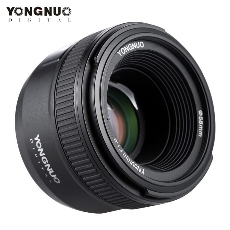 YN50mm f/1.8 AF Lens YN50 Aperture Auto Focus lenses Large Aperture for Canon