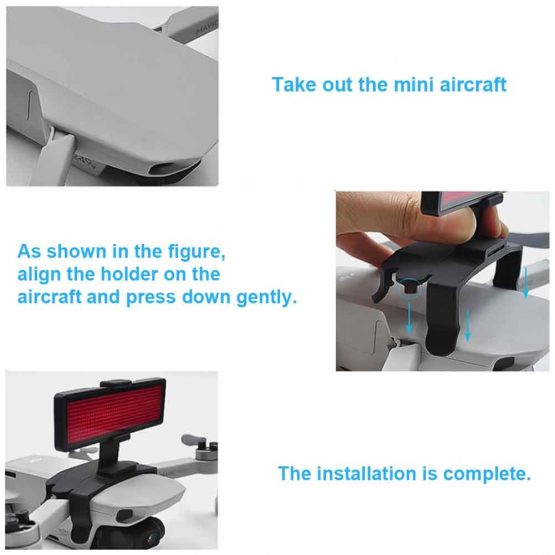 Portable LED Display Screen DIY Lightweight Drone - Image 5