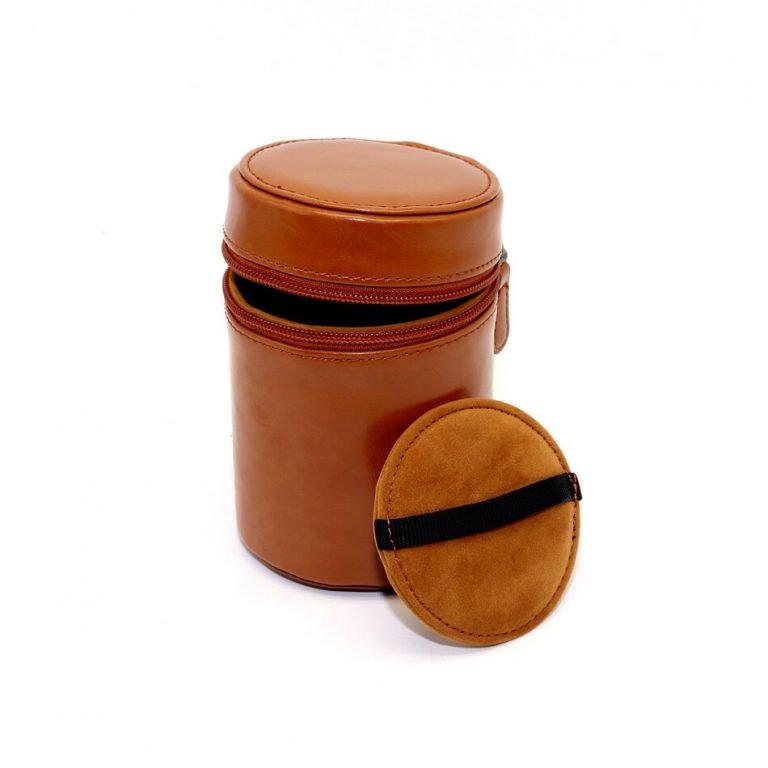 Secure Your Lens in Style with the YKMZGO Protective Camera Lens Case - Premium PU Leather Pouch for Canon, Nikon, Sony, Fuji, Pentax, and Panasonic DSLR Lenses