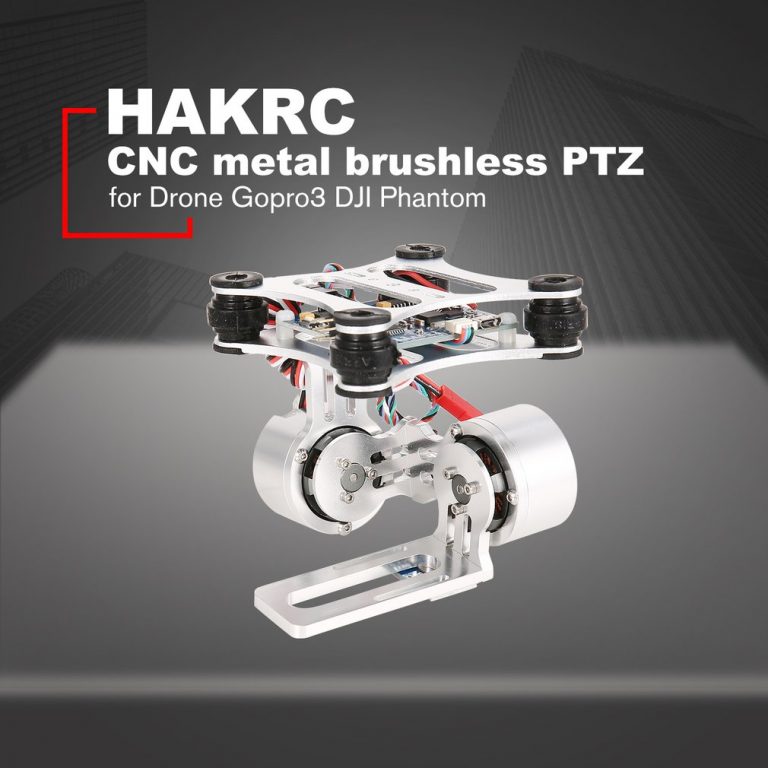 2-Axis CNC Metal Brushless Gimbal Stabilizer for RC Drone