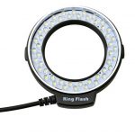 Macro LED Ring Flash Light for Canon, Nikon, and More – Perfect for DSLR Photography