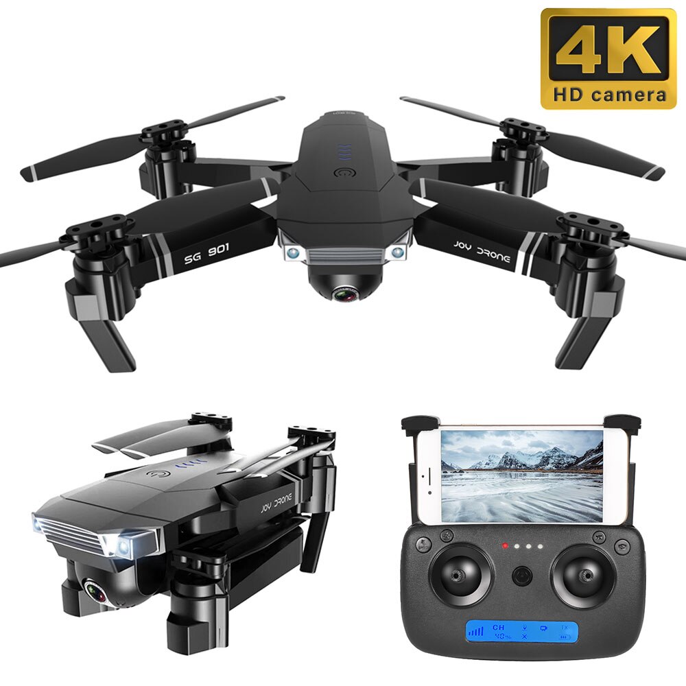 SG901 Drone 4K Dual HD Camera WIFI FPV Optical Flow Foldable Quadcopter Professional Follow Me RC Helicopter Selfie Dron x pro