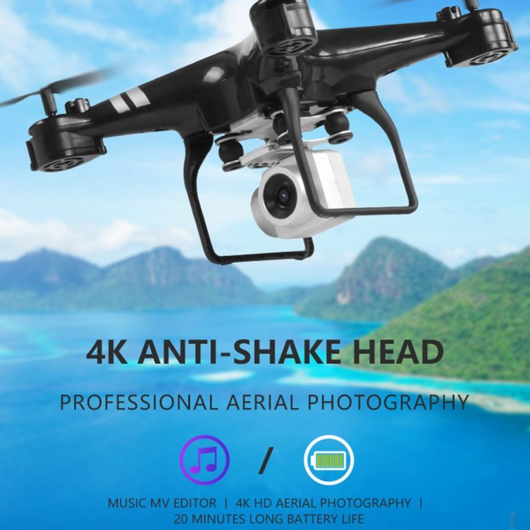 KY101D RC Helicopter Drone with HD WIFI FPV 4K 16MP Camera
