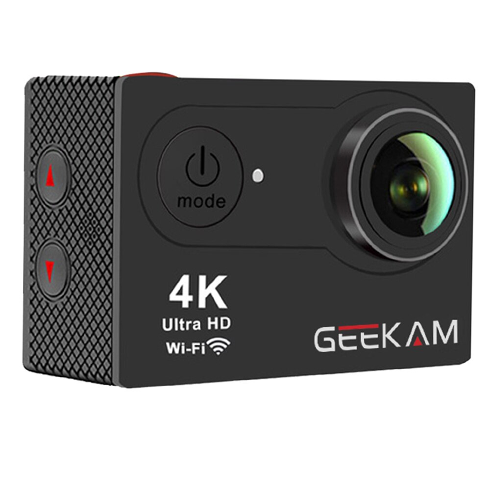 Geekam Digital Sports Camera 4K Underwater WIFI Mini DV Camera Riding Digital Camera
