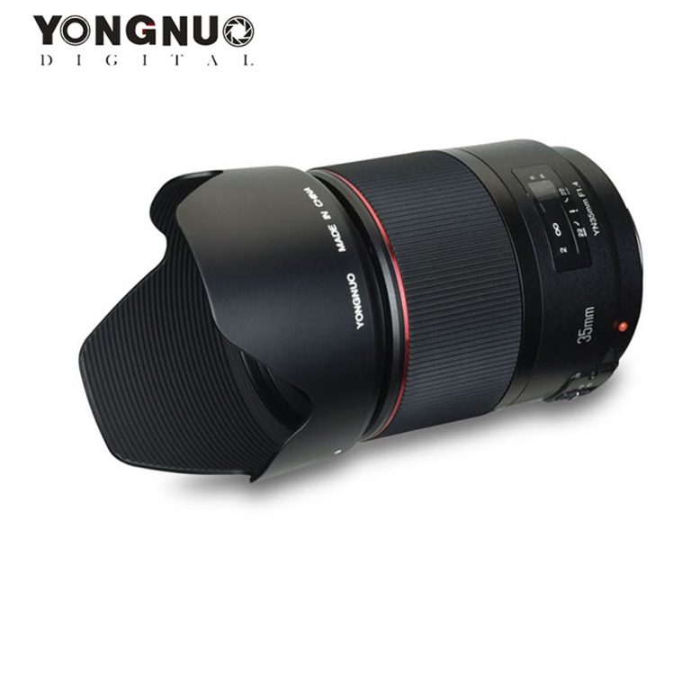 YONGNUO YN35mm F1.4 Wide-Angle Prime Lens Full Frame Lense for Canon DSLR Cameras 70D 80D 5D3 MARK II 5D2 5D4 600D 7D2 6D 5D 4 F1.4 Wide-Angle Prime Lens for Canon DSLR Cameras
