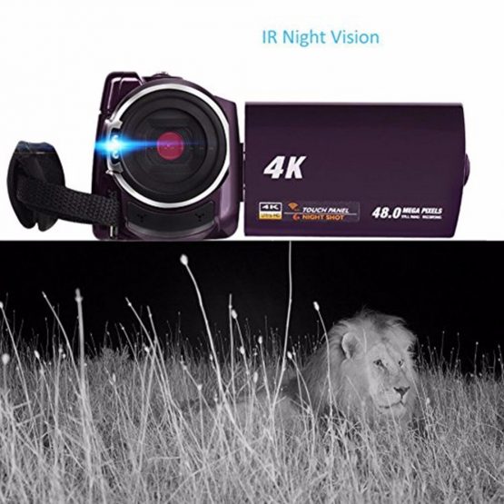 4K Camcorder Video Camera Ultra HD 60 FPS Digital Video Recorder - Image 5