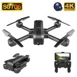 Drone 4K HD Wide Angle Dual Camera WIFI FPV Foldable Optical