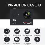 Geekam Digital Sports Camera 4K Underwater WIFI Mini DV Camera