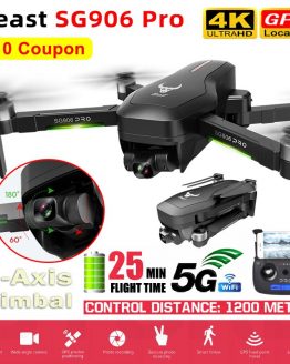 SG906 PRO GPS Drone With 2-axis Anti-shake Self-stabilizing Gimbal WiFi FPV 4K Camera Brushless Drone Quadcopter VS F11 ZEN K1
