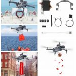 Air-Dropping Thrower System Wedding Ring Gift Emergency Remotely Delivery Rescue Fishing for DJI Mavic 2 Pro Zoom Drone Thrower